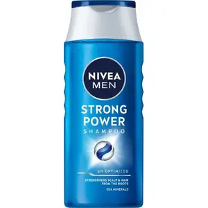 Шампунь Nivea Men Strong Power 250 мл — для слабых, лишённых энергии волос
