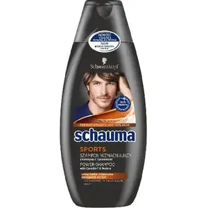 Schauma шампунь Sports For Men 400 мл — мужской очищающий шампунь, 400 мл