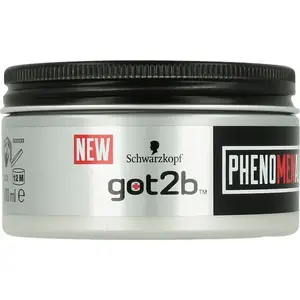 Hair Styling Paste Schwarzkopf Got2b Phenomenal 100 ml — men's styling paste, medium hold
