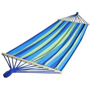 Hamaķis Victoria Sport Hamak Standard vienvietīgs 200×100 cm zils