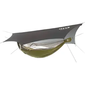 Система для гамака ENO JungleLink — Charcoal/Evergreen, модульная подвеска и комплект аксессуаров