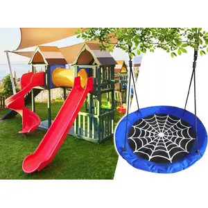 Šūpuļkrēsls ZOLTA HS1 Spider 100 cm — ligzdas tipa hamaka (Bocianie Gniazdo)
