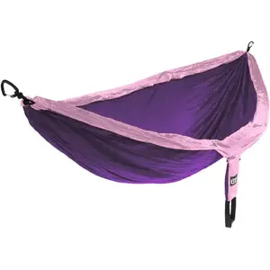 Šūpuļtīkls ENO DoubleNest 2-personu Lavender/Violet DH081 — viegls tūrisma šūpuļtīkls divām personām