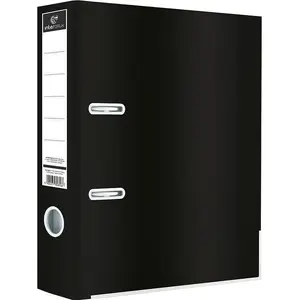 Folder INTERDRUK Segregator A4/50K black glossy — A4 ring binder, 50 mm spine