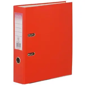 Ring Lever File VauPe Biznes A4 75 mm red, 2-ring binder (MPN 063/01)