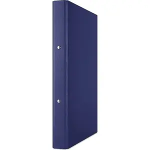 Ring binder Donau Life A4 2-ring 20 mm navy blue