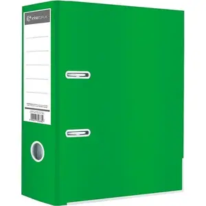 Folder INTERDRUK A4, 75 mm spine, translucent light green, glossy