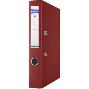 Ring binder Donau lever-arch A4 50 mm burgundy (3950001PL-05)