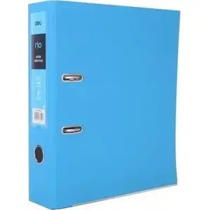 Ring Binder A4 76 mm blue DELI (spine width 76 mm) — DELI