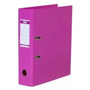Ring binder Hamelin Elba 100400543 A4+ polypropylene, 80 mm spine, pink