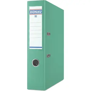 Ring binder Donau lever-arch A4 75 mm turquoise, Donau 3970001PL-24