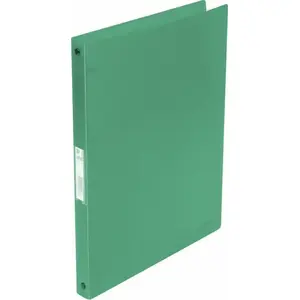 Binder Q-Connect 4-ring A4 16 mm green (KF02919)