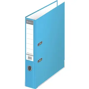Ring Binder INTERDRUK 2-ring A4 75 mm light blue (model 394103)