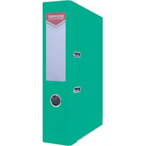 Lever Arch File Office Products Officer A4 75 mm turquoise (PBSX0773)