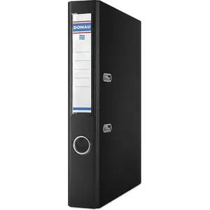 Ring binder Donau lever-arch A4 50 mm black, model 3950001PL-01