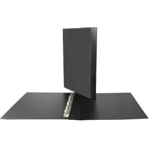 A4 4-ring Binder Biurfol SE-44-01CZAR, 25 mm spine, black