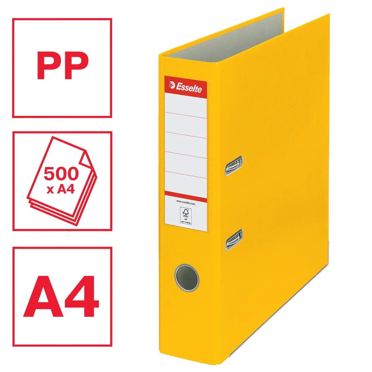 ESSELTE Essentials Lever Arch File A4 72 mm Photo 2