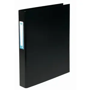 Ring binder Elba 100400600 — A3 PVC folder for storage, black, 1 pc