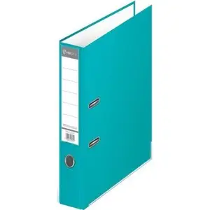 Ring Binder INTERDRUK A4, 2-ring, 75 mm spine, turquoise