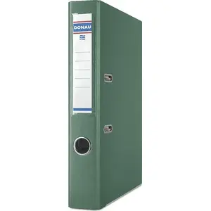 Ring binder Donau Master 2-ring A4 50 mm green — Donau