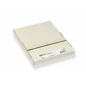 Nameplate Bantex 100400217 — non-metallic white cardboard, 210×75 mm, pack of 50