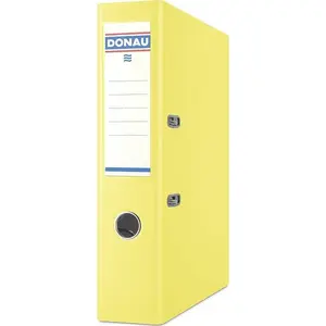 Ring Binder Donau lever-arch A4 75 mm yellow – Donau WIKR-975448