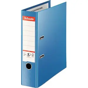 Ring Binder ESSELTE No.1 Vivida Plus A4 80 mm lever arch blue