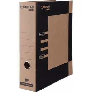 Ring Binder Donau Segregator ECO MAXI FSC A4 80 mm brown-black