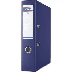 Ring binder Donau Master 2-ring A4 75 mm spine, navy blue