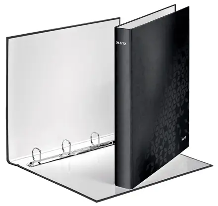 Ringbinder LEITZ WOW Laminated A4+ 4-ring Photo 2