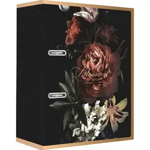 Ring Binder INTERDRUK Segregator A4, 75 mm capacity, Satin Metallic Blossom finish