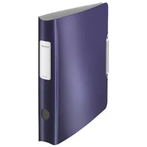 Ring Binder LEITZ Lever Arch file 180° Active Style PP A4 60mm, Blue, Polyfoam, 308×65×318 mm