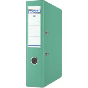 Ring binder Donau Premium lever-arch A4 75 mm turquoise, model 3975001PL-24