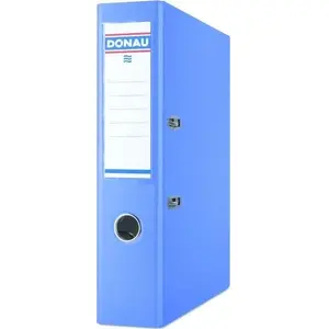 Ring Binder Donau Master lever-arch A4 75 mm light blue