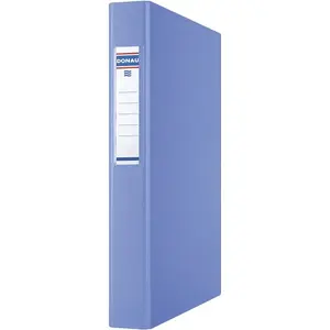 Ring binder Donau 4-ring A4 40 mm blue
