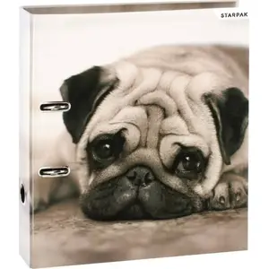 Ring Binder STARPAK Segregator A4/70 with 70 mm spine, decorative pattern