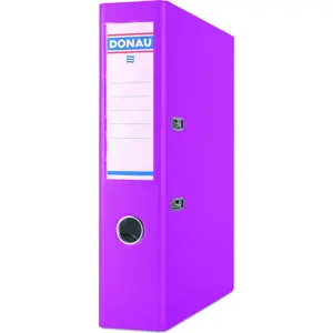 Ring Binder Donau Master lever-arch A4 70 mm pink