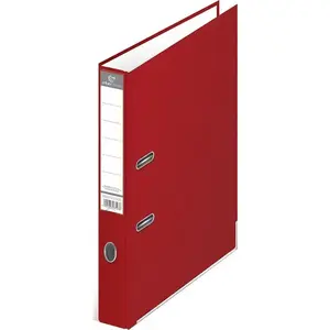 Ring binder INTERDRUK A4 2-ring 50 mm spine burgundy (model 394073)