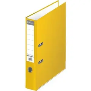 Ring binder INTERDRUK 2-ring A4 75 mm yellow