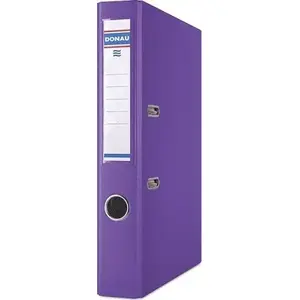 Ring binder Donau lever-arch A4 50 mm purple