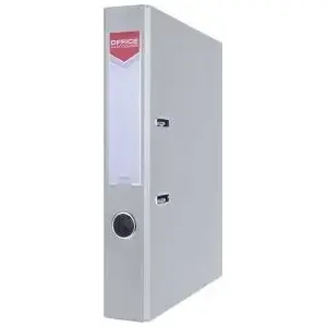 Папка-регистратор office products Officer A4 55 мм с рычажным механизмом серый (PBSX0841)
