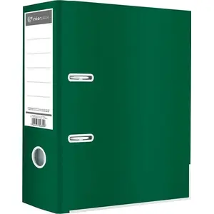 Folder INTERDRUK A4 for 75 sheets, dark green glossy