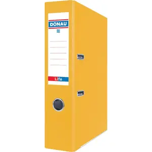 Ring Binder Donau 2-ring A4 75 mm yellow