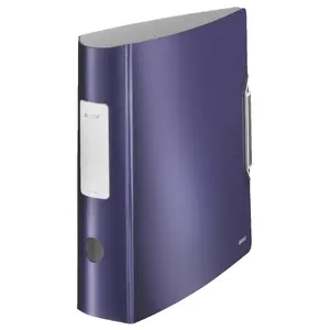 Lever arch file LEITZ Active Style 180° A4 Polyfoam 80 mm (blue)