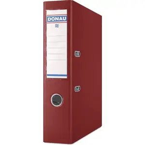 Ring Binder Donau A4 75 mm burgundy
