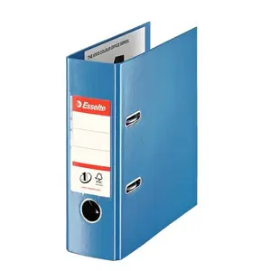 Lever arch file A5 ESSELTE No.1 VIVIDA, PP cover with 30% pre-consumer recycled foil, 222×72×231 mm