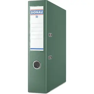 Ring Binder Donau Premium lever A4 75 mm green