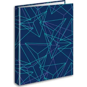 Binder Tadeo Trading Segregator A4/2 Geometria PENMATE – A4, 2 rings, Geometric print