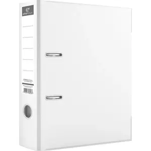 Binder INTERDRUK Segregator A4/50K white glossy – A4 ring binder for 50 sheets