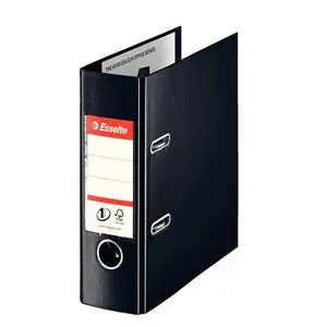 Lever arch file ESSELTE No.1 VIVIDA A5 PP, 30% pre-consumer recycled foil, 222×72×231 mm